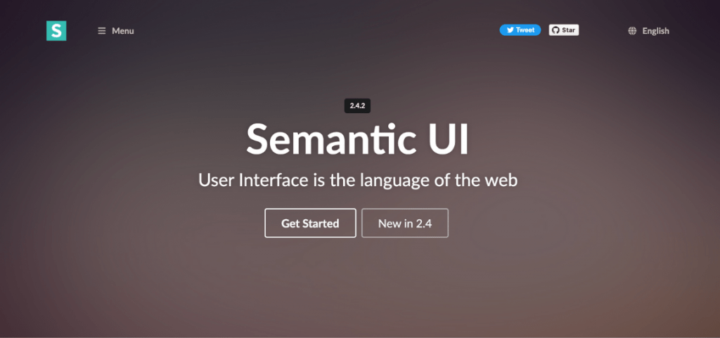 Semantic ui